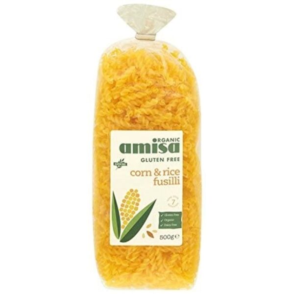 Fussilli Corn & Rice 500 grs